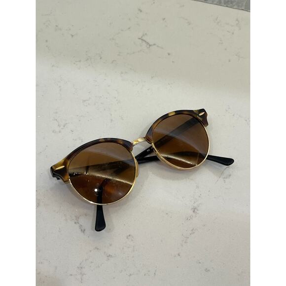 Ray-Ban Unisex Tortoise/Gold Sunglasses RB4246 1160 51▢19 145 "FRAMES ONLY" - Picture 2 of 6